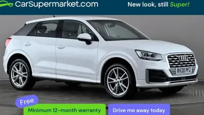 Used Audi Q2 S-Line 150 HP (110 kW) 2020 White SUV