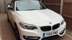 Used 2015 BMW 220 Sport Line Cabriolet | £9,699 (Fair price)