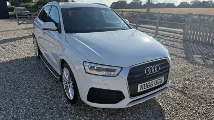 Used Audi Q3 S-line plus 184 HP (135 kW) 2016 White SUV