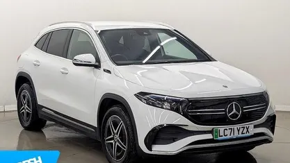 Used Mercedes EQA250 AMG line 139 kW (190 HP) 2021 White SUV