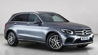 Used Mercedes GLC220 AMG line 170 HP (125 kW) 2018 Grey SUV