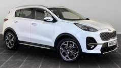 White Used 2019 Kia Sportage GT-Line SUV | £10,495 (Good price)