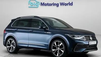 Used VW Tiguan R-line 150 HP (110 kW) 2021 Blue SUV