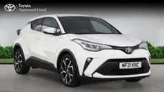 White Used 2021 Toyota C-HR Design SUV | £16,000 (Fair price)