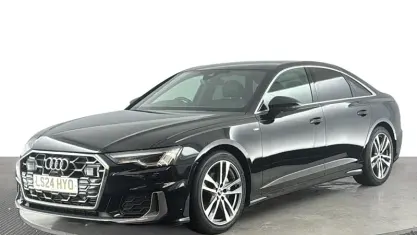 Usado Audi A6 S-Line 224 CV (164 kW) 2024 Negro Berlina