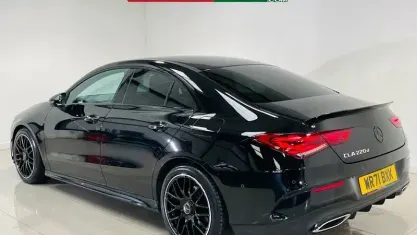 Used Mercedes CLA220 AMG line 190 HP (139 kW) 2022 Black Coupe