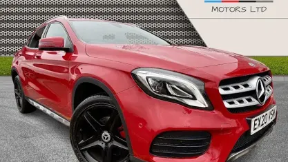 Used Mercedes GLA180 AMG line 122 HP (89 kW) 2020 Red SUV