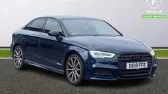 Blue Used 2018 Audi A3 Black Edition Sedan | £15,099 (Fair price)