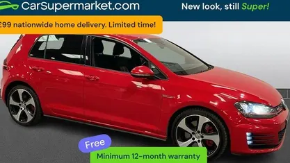 Used VW Golf VII GTI 230 HP (169 kW) 2015 Red Hatchback
