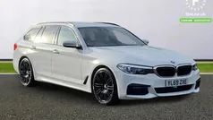 White Used 2019 BMW 520 M Sport Estate | £20,099 (Fair price)
