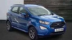 Blue Used 2022 Ford Ecosport ST-Line SUV | £13,590 (Fair price)