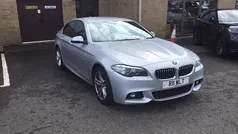 Silver Used 2015 BMW 520 M Sport Sedan | £13,100 (Fair price)