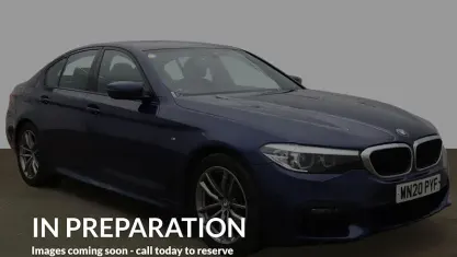 Usado BMW 520 M Sport 190 HP (139 kW) 2020 Azul Sedan