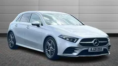 Iridium silver Used 2021 Mercedes A180 Executive Hatchback | £21,695 (Fair price)