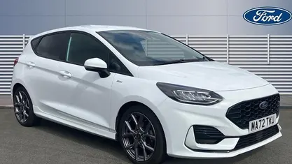 Used Ford Fiesta ST-Line 125 HP (91 kW) 2022 White Hatchback