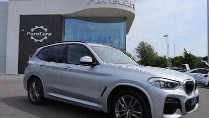 Begagnad BMW X3 M Sport 292 HK (214 kW) 2020 Silver SUV