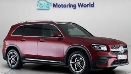 Used Mercedes GLB200 AMG line 163 HP (119 kW) 2022 Red SUV