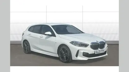 Used BMW 118 M Sport 136 HP (100 kW) 2023 White Hatchback