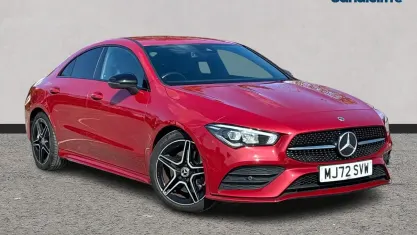 Used Mercedes CLA200 Executive 163 HP (119 kW) 2023 Red Coupe