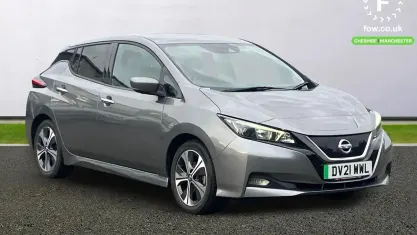 Used Nissan Leaf N-Connecta 110 kW (150 HP) 2021 Grey Hatchback
