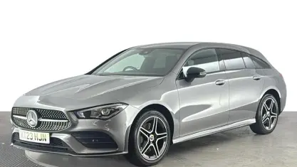 Usado Mercedes CLA250e Shooting Brake AMG Line Premium 218 CV (160 kW) 2022 Gris Familiar