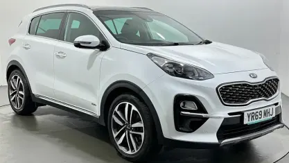 Używany Kia Sportage 136 KM (100 kW) 2019 Biały SUV