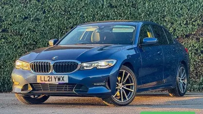 Blue Used 2021 BMW 320 Sport Line Sedan | £20,890 (Good price)