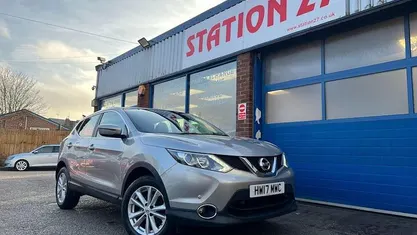 Silver Used 2017 Nissan Qashqai Acenta SUV | £7,975 (Super price)