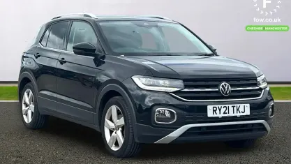 Used VW T-Cross SEL 110 HP (80 kW) 2021 Black SUV