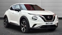Arctic white Used 2021 Nissan Juke Tekna SUV | £14,495 (Fair price)
