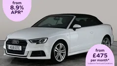 Used 2018 Audi A3 Cabriolet S-Line Cabriolet | £17,144 (Fair price)