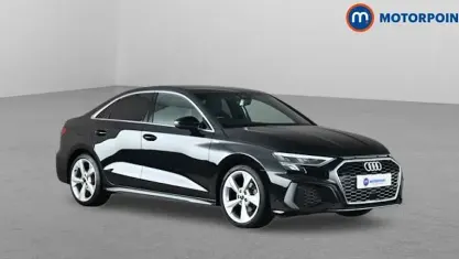Used Audi A3 S-Line 110 HP (80 kW) 2024 Black Sedan