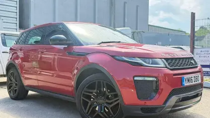 Used Land Rover Range Rover evoque HSE Dynamic 179 HP (131 kW) 2016 Red SUV