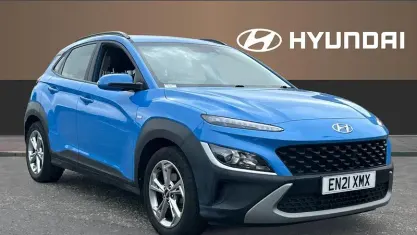 Used Hyundai Kona SE 120 HP (88 kW) 2021 Blue SUV