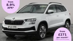 White Used 2023 Skoda Karoq SE Drive SUV | £19,810 (Fair price)