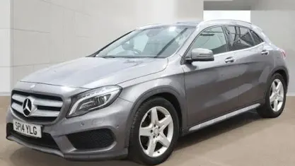 Used Mercedes GLA220 AMG line 170 HP (125 kW) 2014 Grey SUV