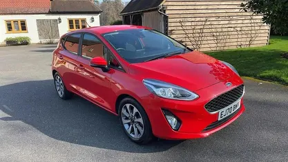 Used Ford Fiesta Trend 125 HP (91 kW) 2020 Red Hatchback