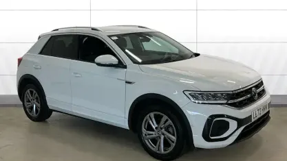 Used VW T-Roc R-line 150 HP (110 kW) 2022 White SUV