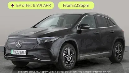 Used Mercedes EQA350 AMG line 214 kW (292 HP) 2023 Black SUV