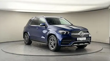Used Mercedes GLE350 AMG line 320 HP (235 kW) 2021 Brilliant blue SUV