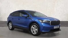 Race blue metallic New 2025 Skoda Enyaq iV Suite SUV | £26,599 (Super price)