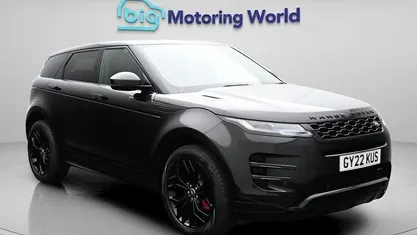 Begagnad Land Rover Range Rover evoque SE Dynamic 207 HK (152 kW) 2022 Svart SUV