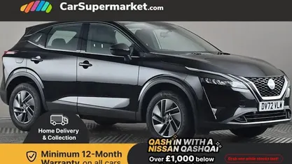 Black Used 2022 Nissan Qashqai Acenta Premium SUV | £15,197 (Good price)