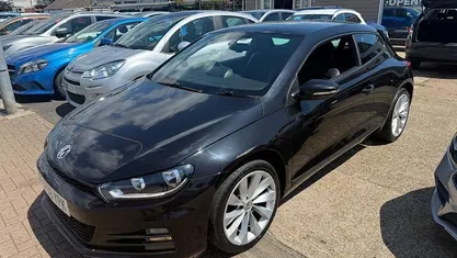 Used VW Scirocco GT 125 HP (91 kW) 2016 Black Coupe