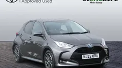 Grey Used 2022 Toyota Yaris Hybrid Design Hatchback | £16,750 (Fair price)