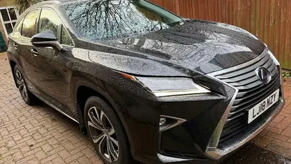 Black Used 2018 Lexus RX450h Luxury Line SUV | £25,495 (Fair price)