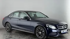 Blue Used 2017 Mercedes C200 Sedan | £13,050 (Good price)