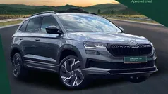 Graphite grey metallic Used 2024 Skoda Karoq SportLine SUV | £24,647 (Good price)