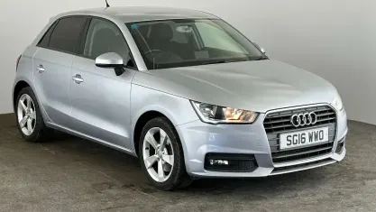 Used Audi A1 Sportback Sport 125 HP (91 kW) 2016 Silver Hatchback