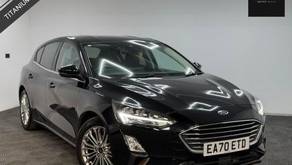 Używany Ford Focus Titanium X 125 KM (91 kW) 2020 Czarny Hatchback